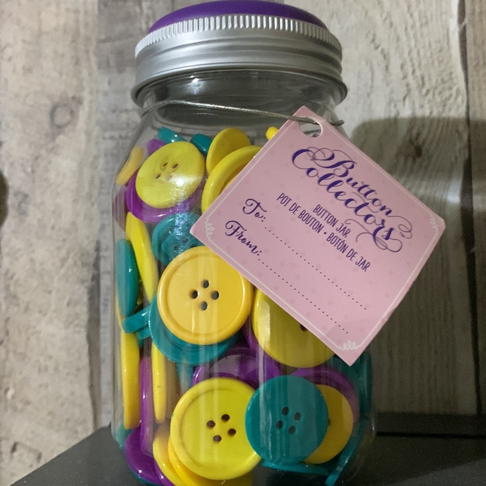 Button Jar - Picture 2 of 2
